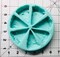 7pc Pineapple Wedge Shape Silicone Mold| Soap Mold| Candle Mold | Mold for Wax| Mold for Resin